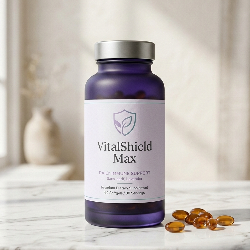 VitalShield Max – Φιάλη συμπληρώματος διατροφής
